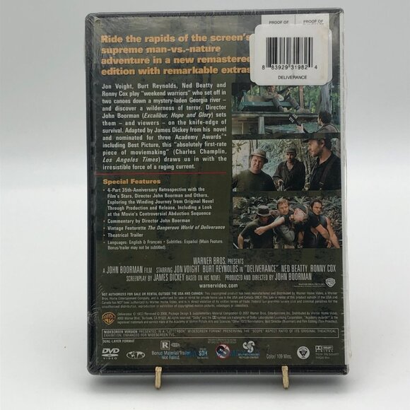 Deliverance Deluxe Edition DVD Jon Voight Burt Reynolds Warner Bros - Picture 2 of 2